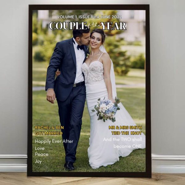 Custom magazine cover wall wart