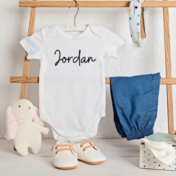 Baby name onesie