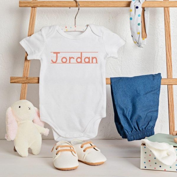 Baby name onesie