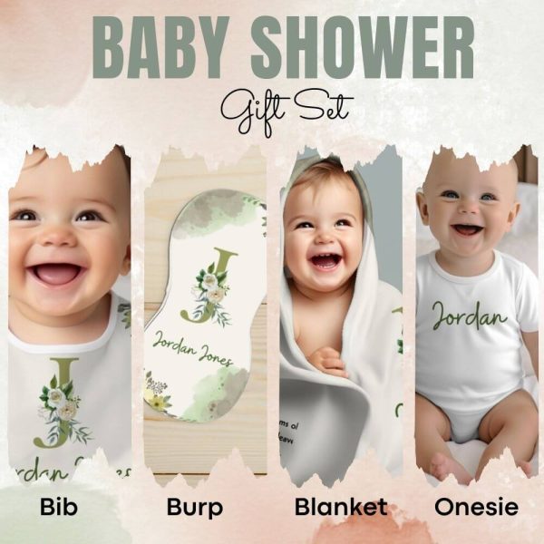 Baby shower gift set