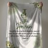 Baby shower gift blanket