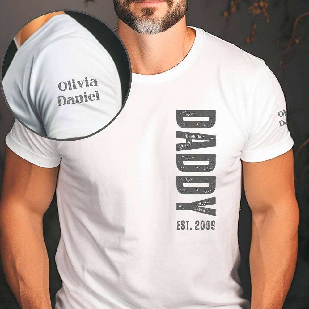 Father's day custom t-shirt