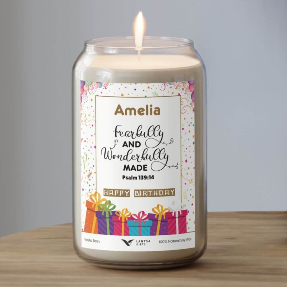 Faith-Based Custom Candle