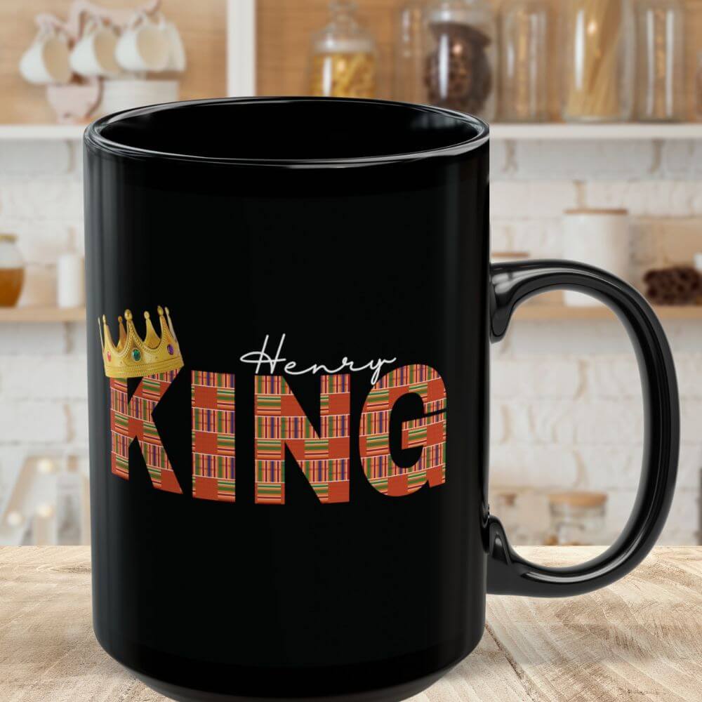 African king mug