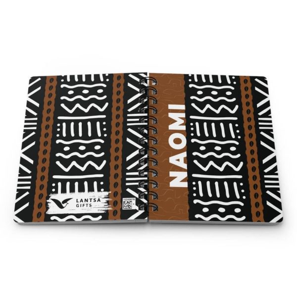 African pattern custom notebook