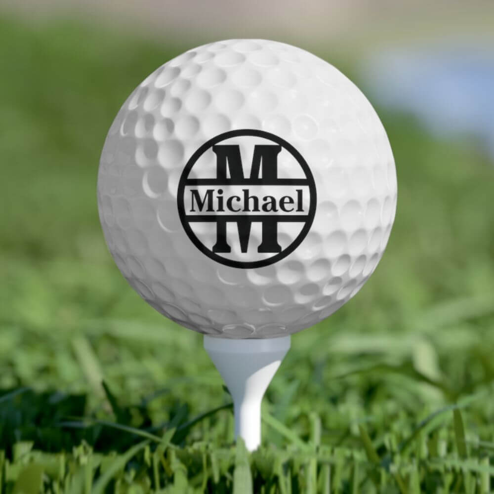 Custom golf ball