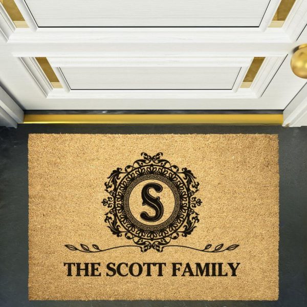 Personalized doormat