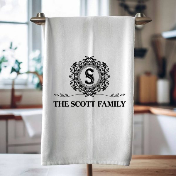 Custom tea towel