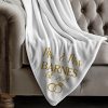 Personalized wedding blanket