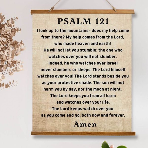 Psalm 121 Wall decor