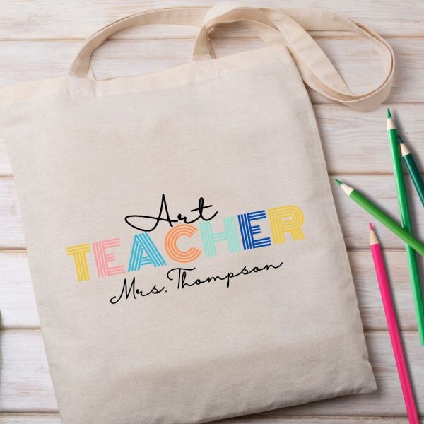 All school subject Teacher tote bag