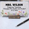 Teacher appreciation gift desk decor