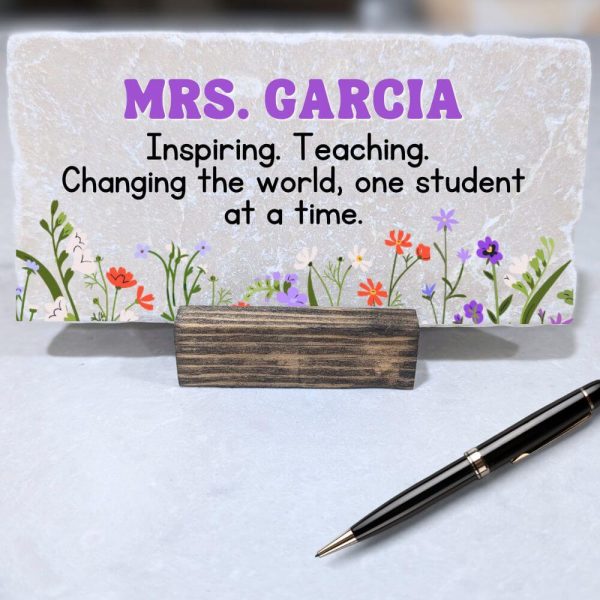 Teacher appreciation gift desk decor