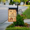 Jesus Never Leaves Personalized Garden Flag