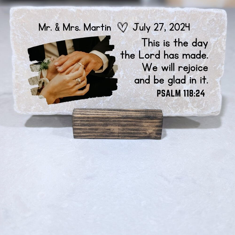 Custom wedding gift