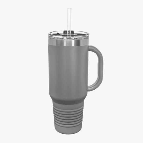 Custom Stanley tumbler with handle