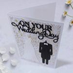 Handmade wedding card +$7.99