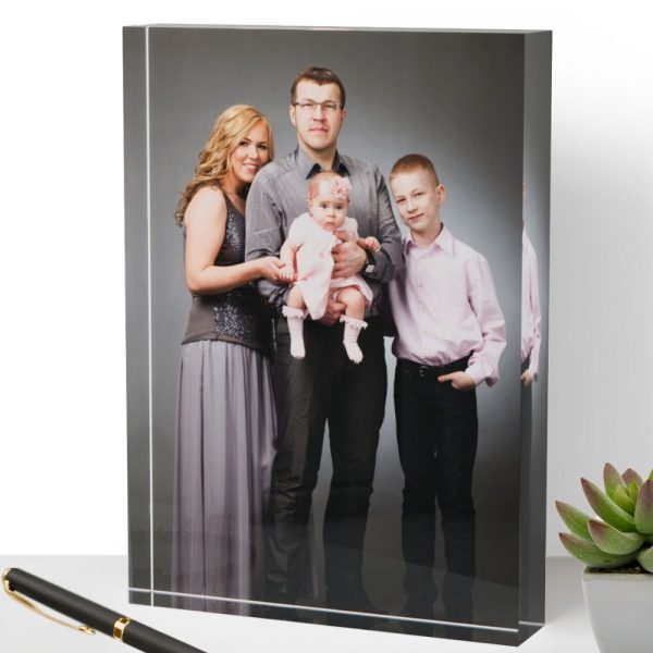 Family picture desk decor