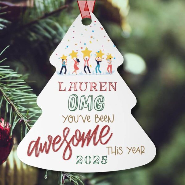 You've Been Awesome This Year Ornament