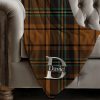 Tartan plaid custom blanket