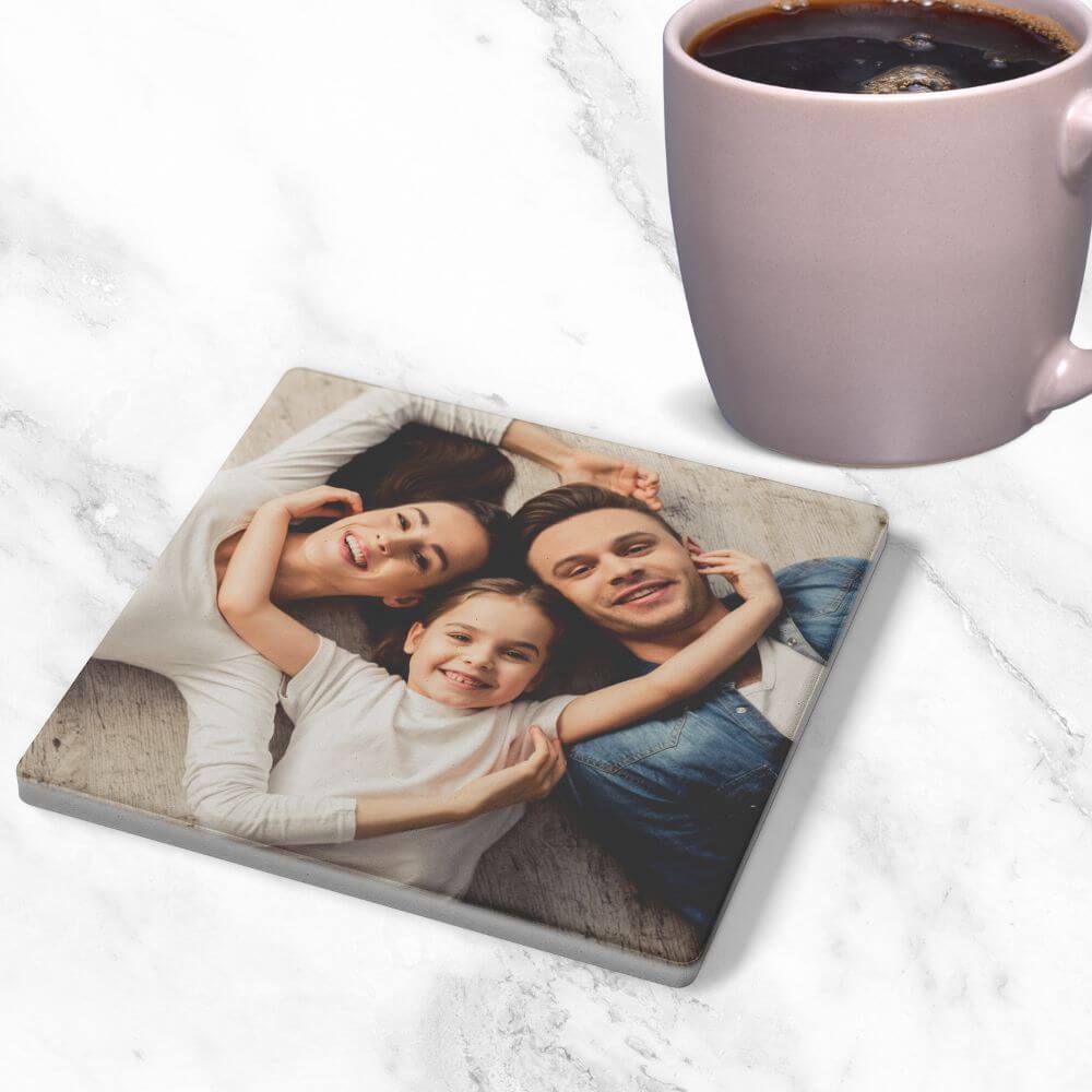 Photo coaster set