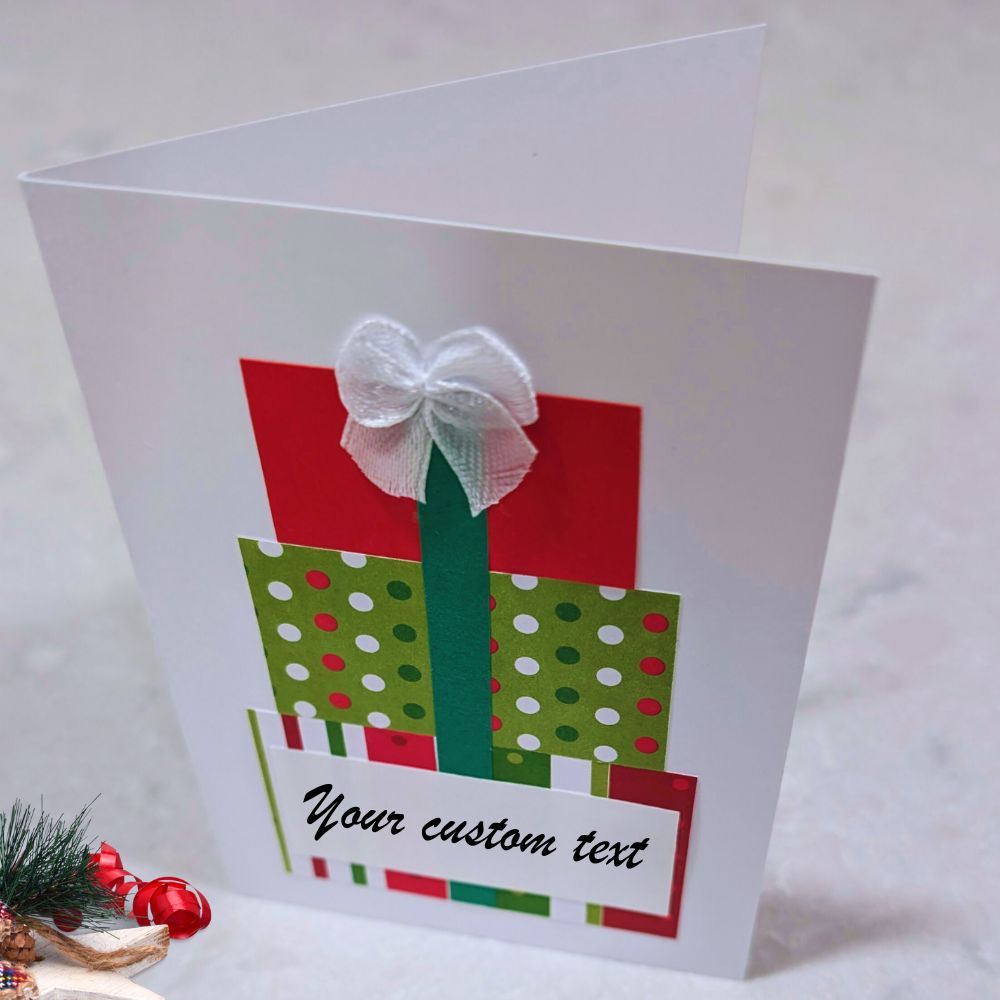 Custom holiday greeting cards