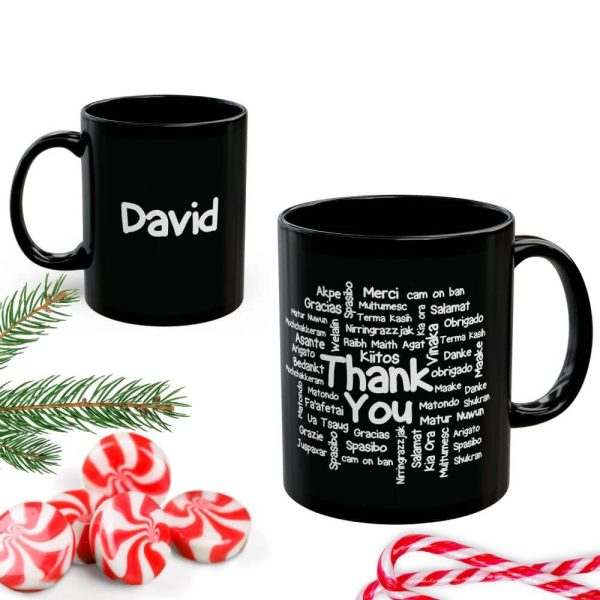 Custom Thank you mug