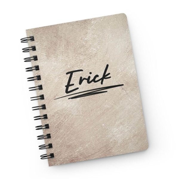 Signature name notebook