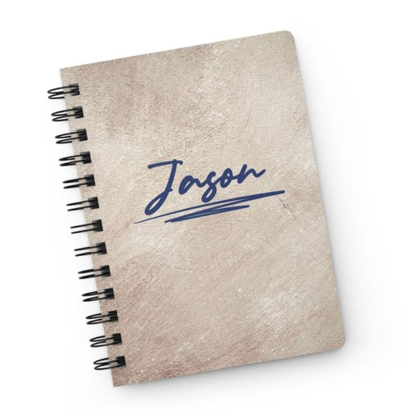 Signature name notebook