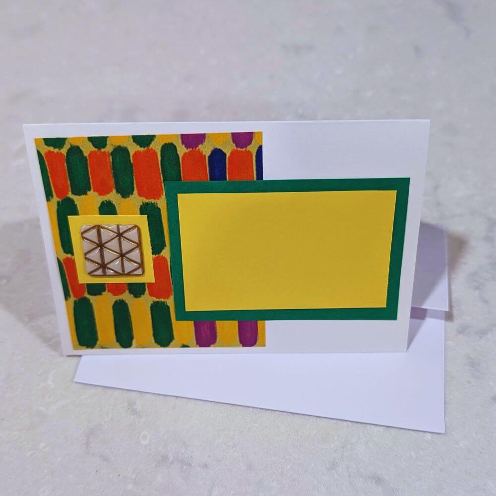 Custom handmade greeting card