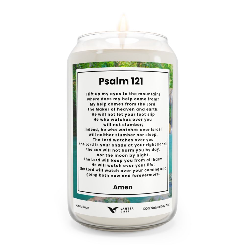 Spiritual comfort candle