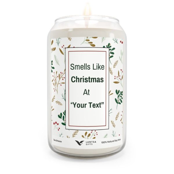 Smells like Christmas Custom holiday candle