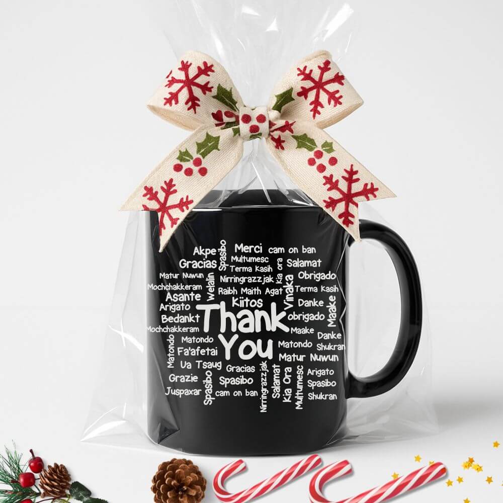 Custom Thank you mug