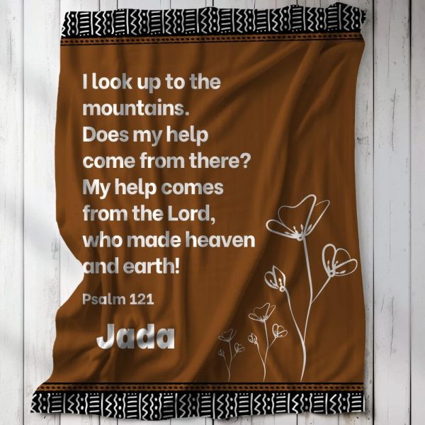 Psalm 121 blanket