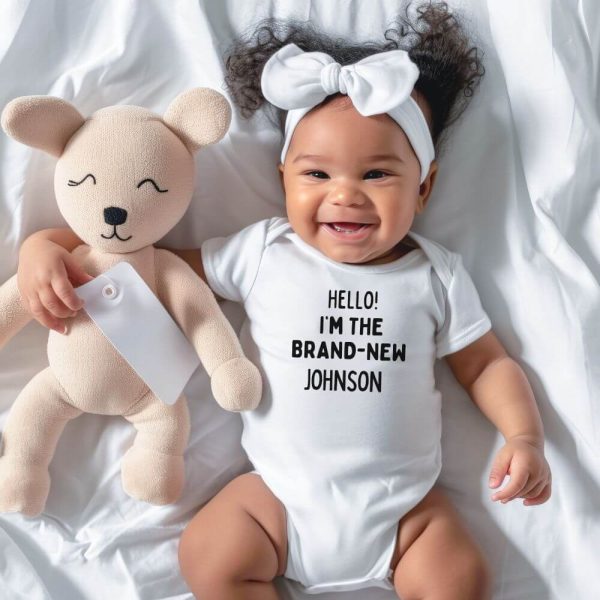 Custom funny baby onesie