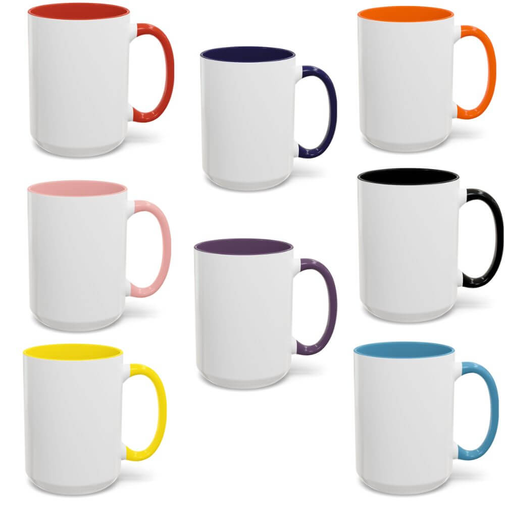 Accent mug multiple color