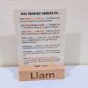 Bible emergency number custom desktop decor