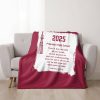 Graduation custom blanket