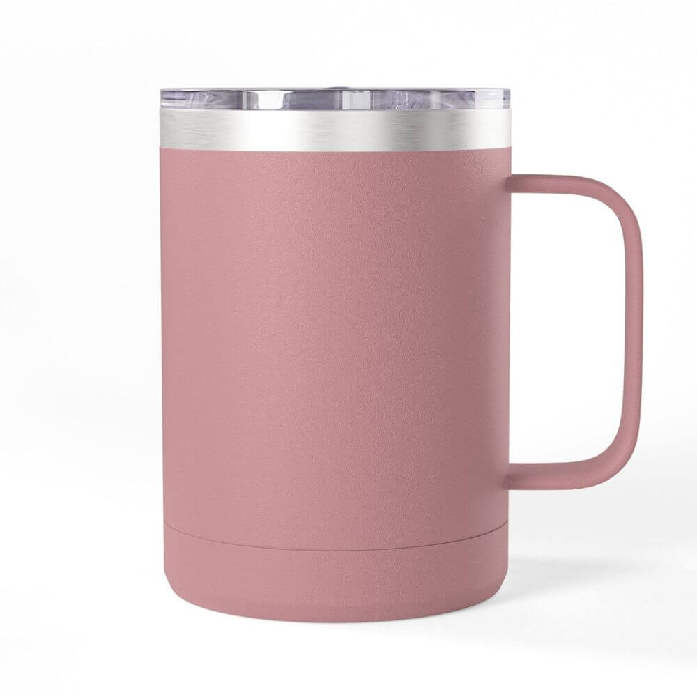 Personalized colorful pink tumbler