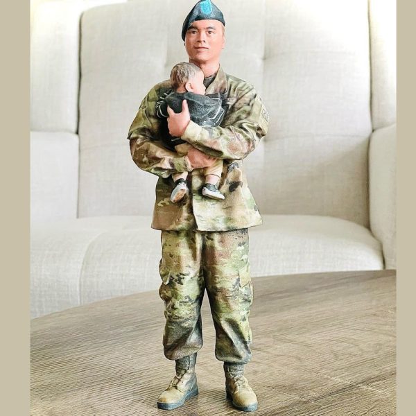 Father's day 3D figurine