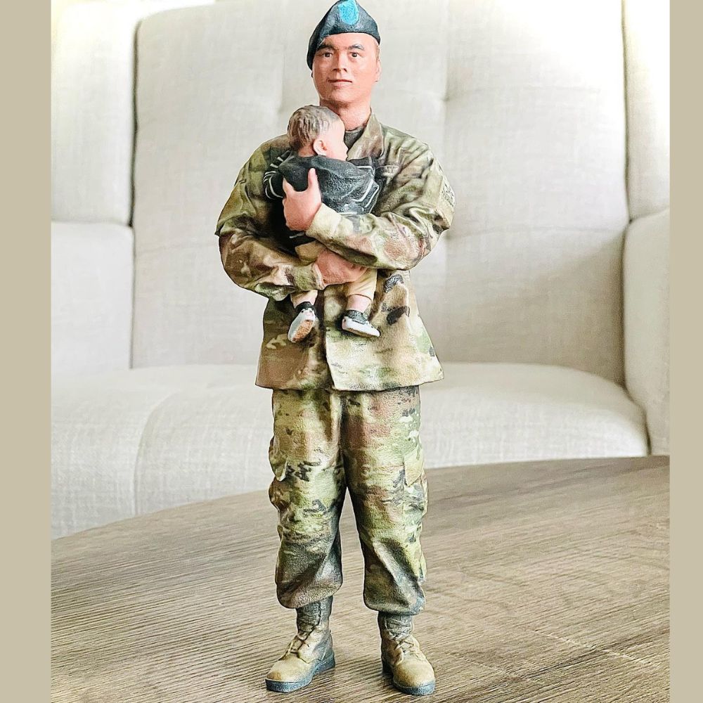 Father's day 3D figurine