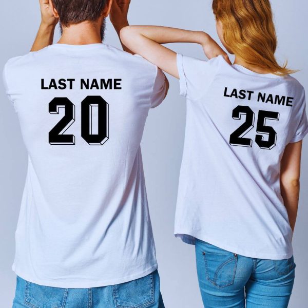 Custom wedding t-shirt in McKinney