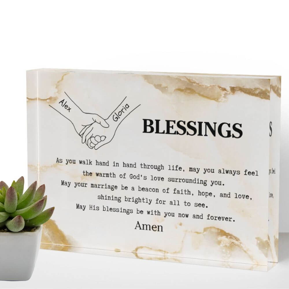 Custom wedding gift