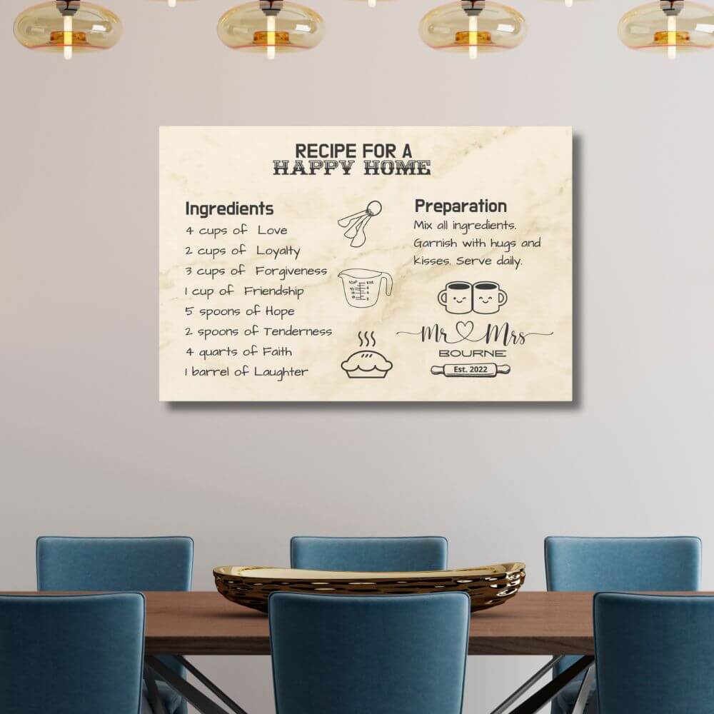 Custom wedding gift