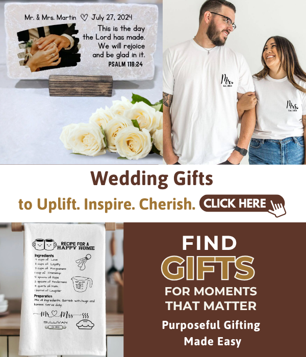 Inspiring wedding gifts