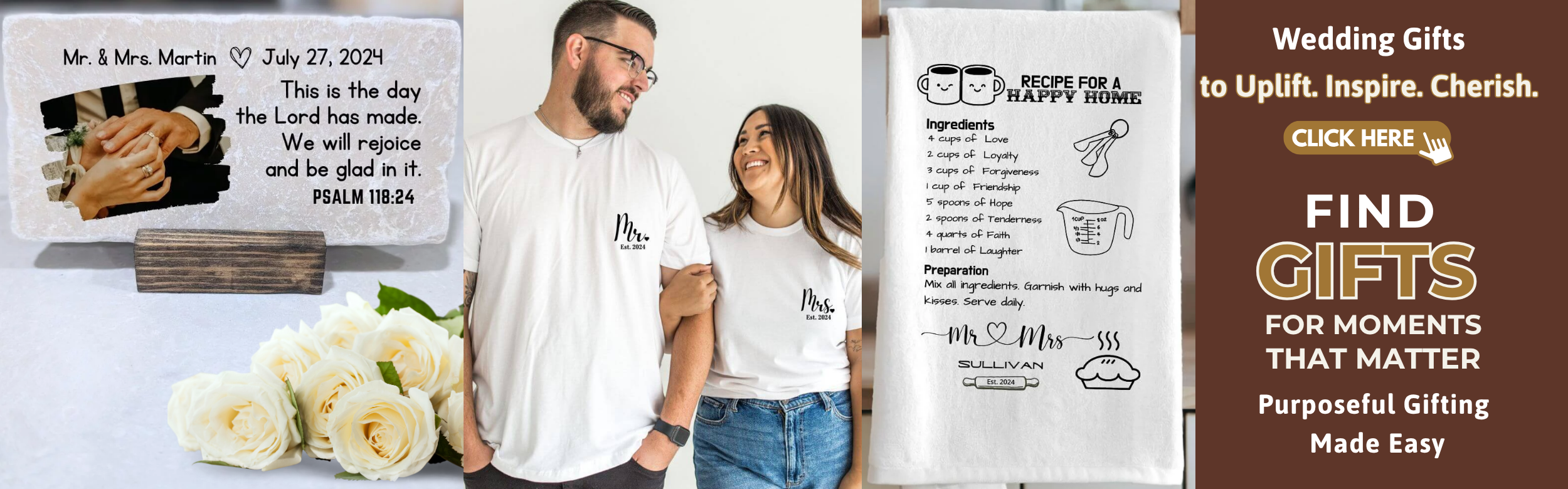 Wedding gift ideas