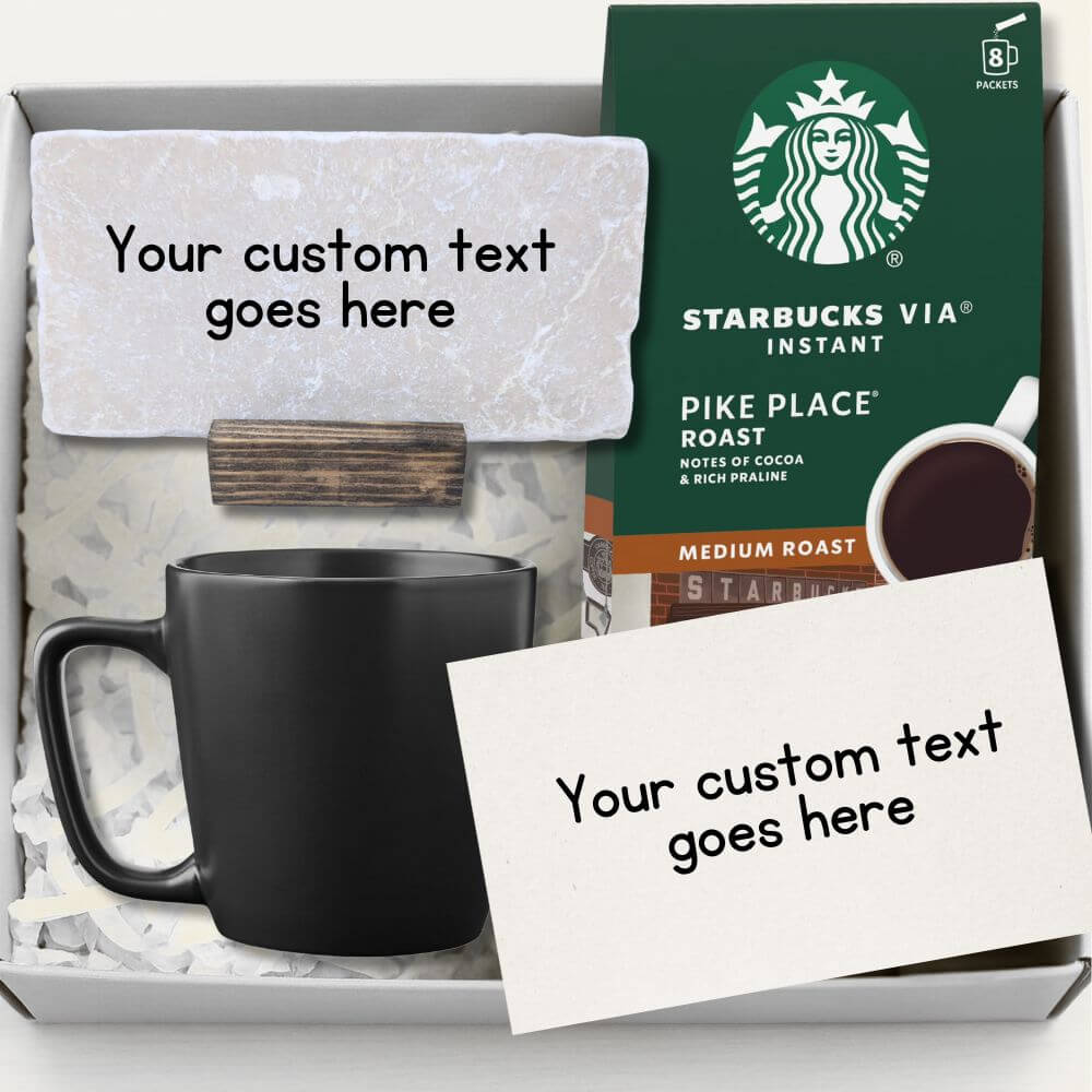 Personalized holiday gift box in McKinney