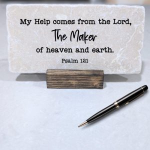 Psalm 121 Desktop Decor