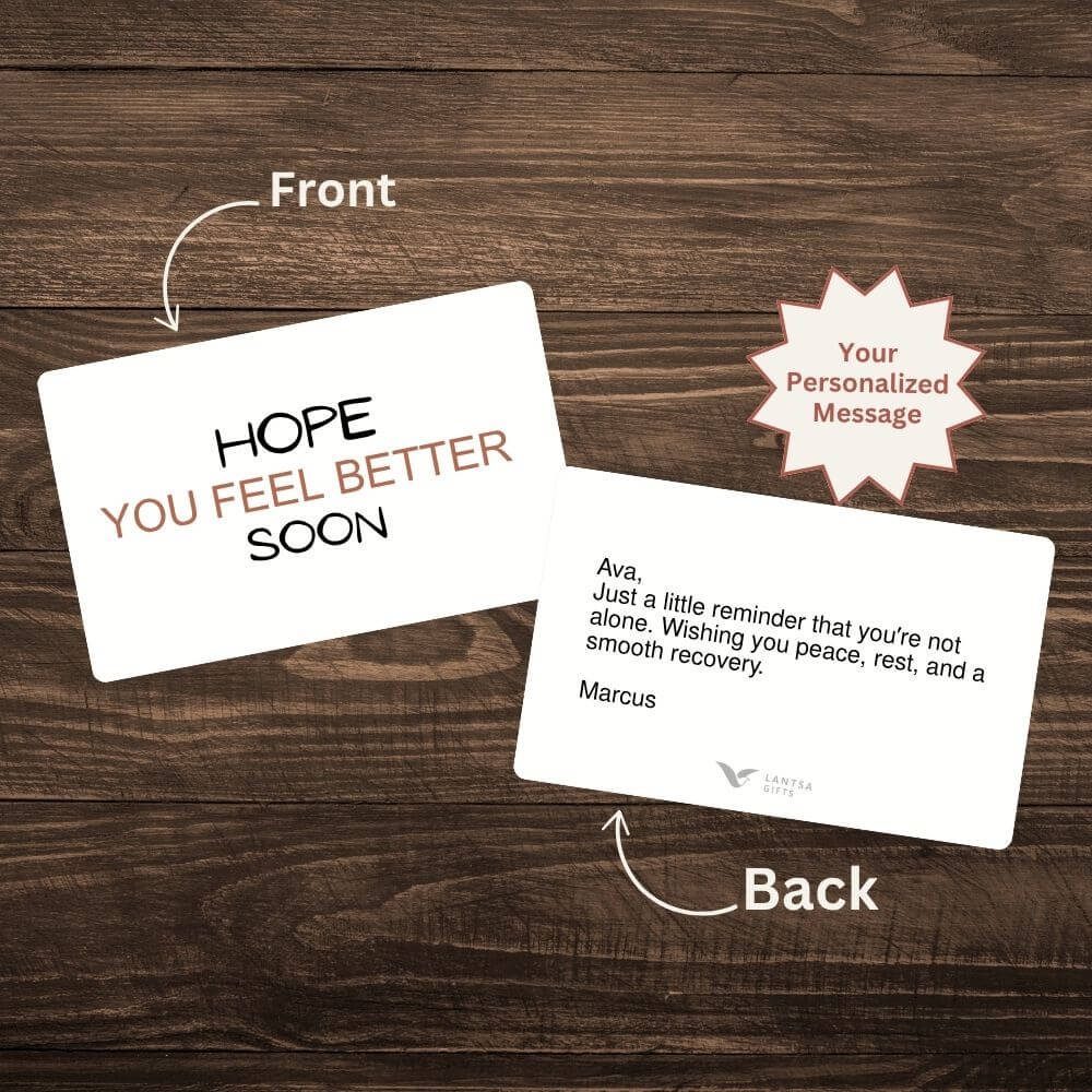 Feel Better Soon Custom Card
