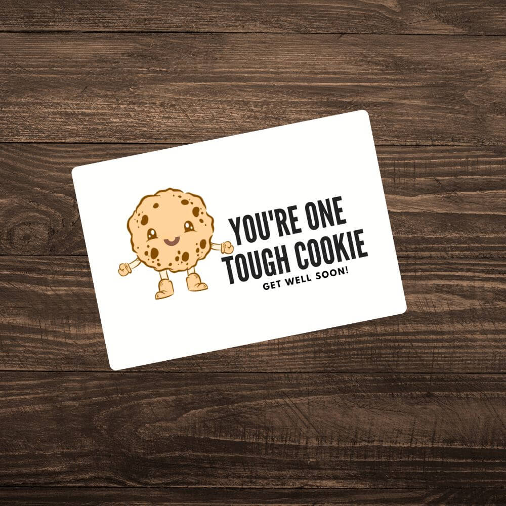 Get well soon custom card